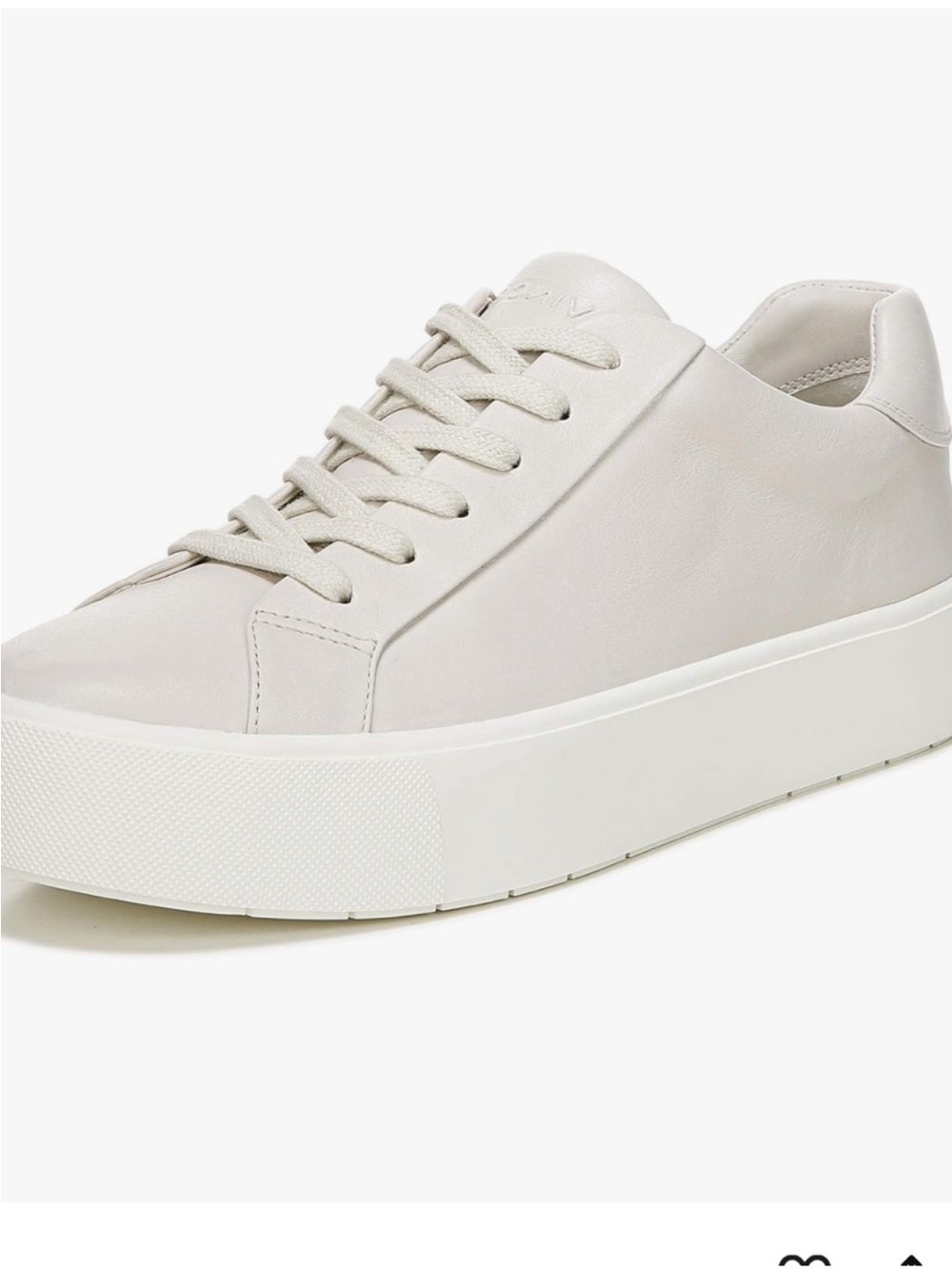Vince Benfield platform sneakers Platform Leather Sneakers in Light Taupe size 7